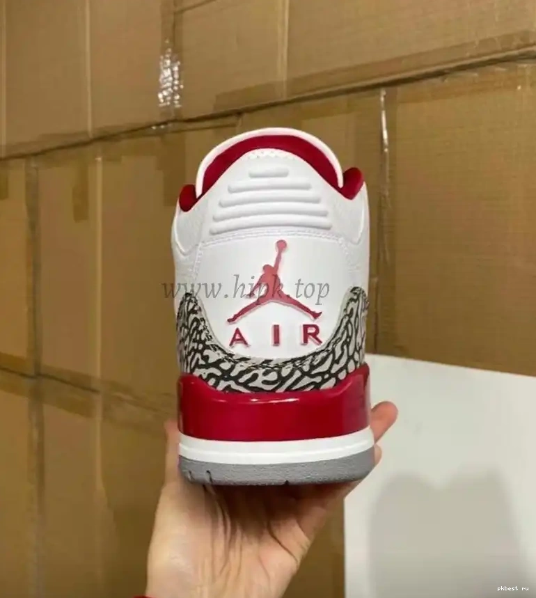 3 ship Pk materials retro air ready retail Red God jordan to Cardinal 0514
